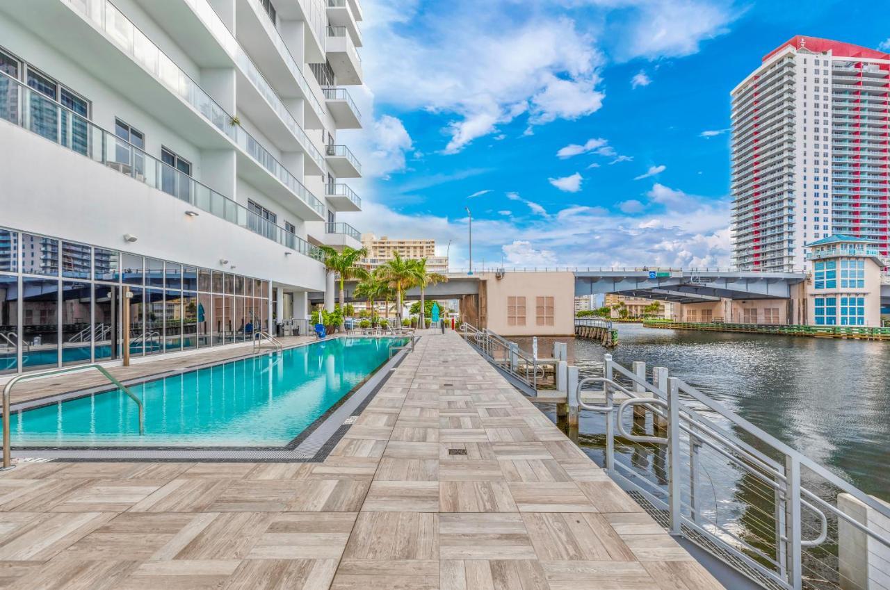 Hyde Beach House Three-Bedroom, Waterfront, Ocean And Intercostal View, Rooftop Pool, 5 Min Walk To Beach Hollywood Kültér fotó