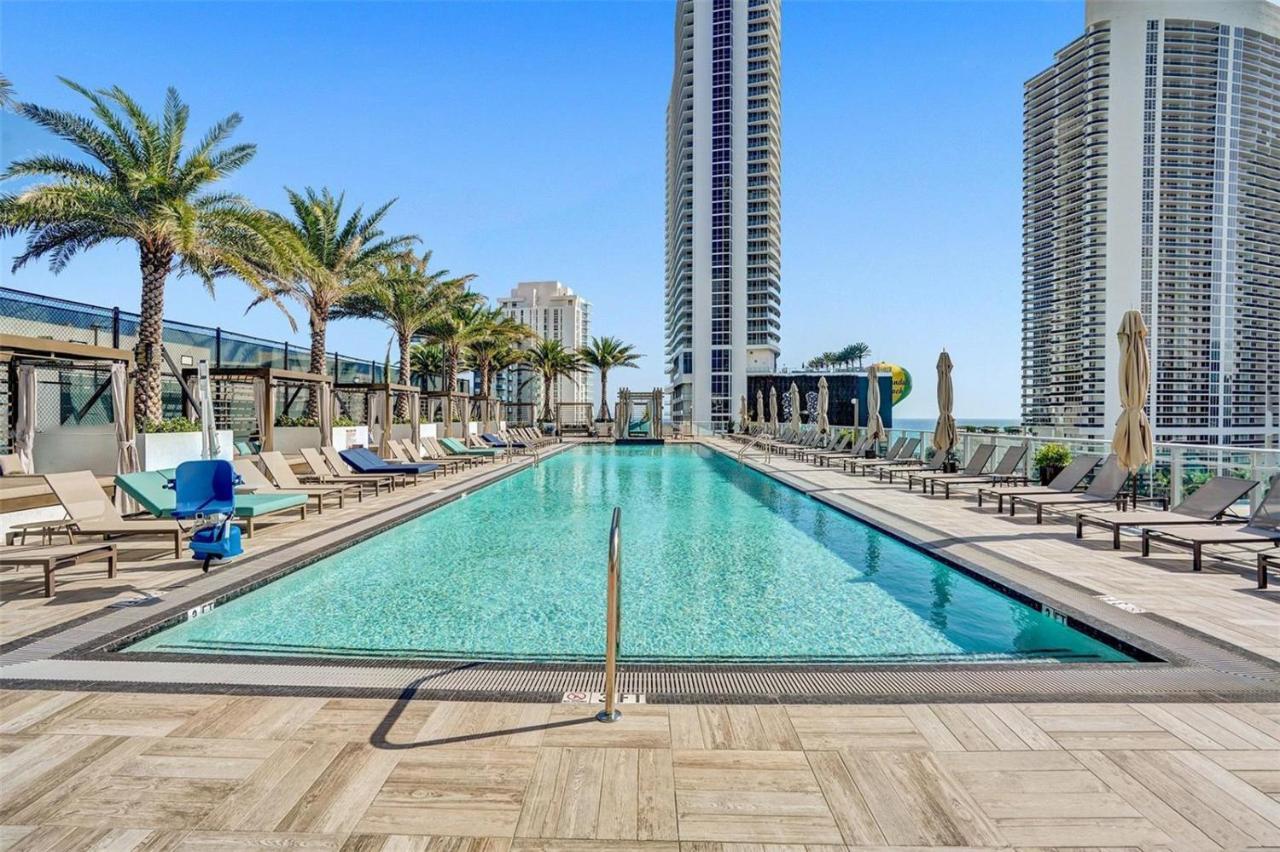 Hyde Beach House Three-Bedroom, Waterfront, Ocean And Intercostal View, Rooftop Pool, 5 Min Walk To Beach Hollywood Kültér fotó