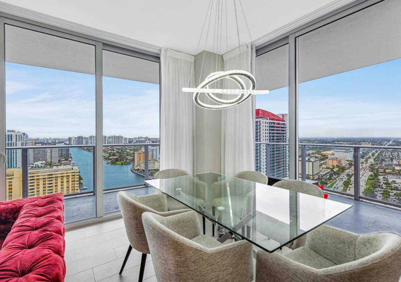 Hyde Beach House Three-Bedroom, Waterfront, Ocean And Intercostal View, Rooftop Pool, 5 Min Walk To Beach Hollywood Kültér fotó