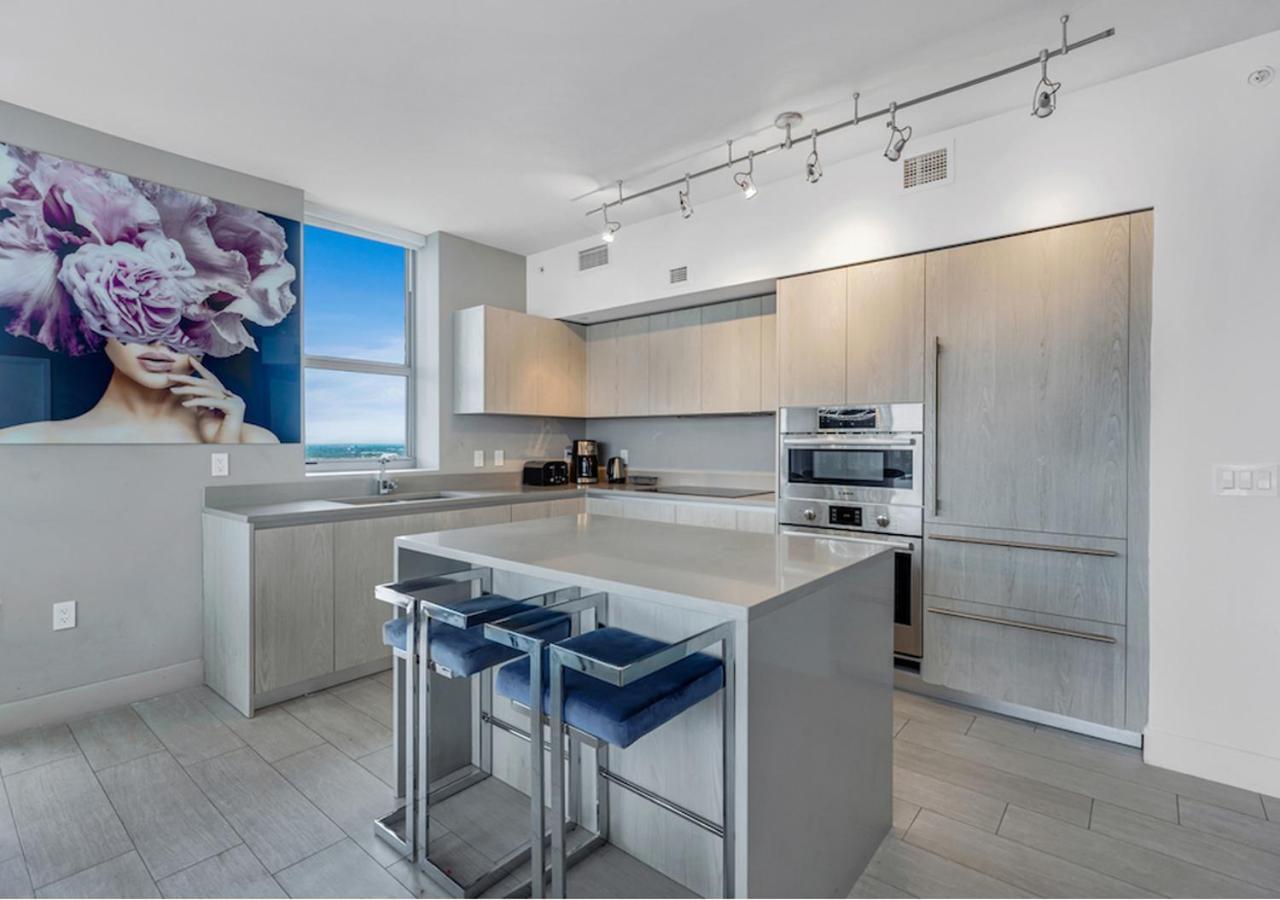 Hyde Beach House Three-Bedroom, Waterfront, Ocean And Intercostal View, Rooftop Pool, 5 Min Walk To Beach Hollywood Kültér fotó