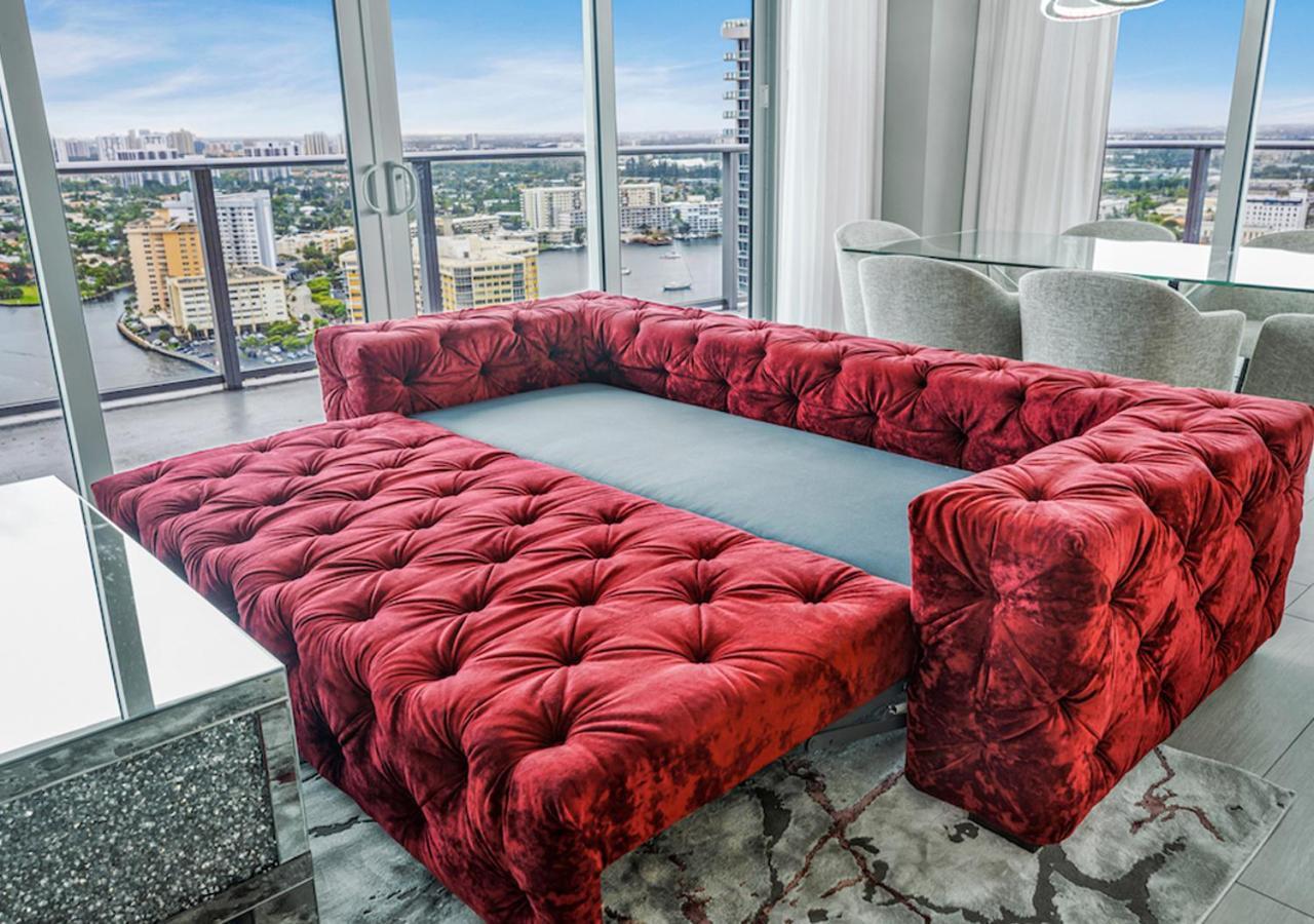 Hyde Beach House Three-Bedroom, Waterfront, Ocean And Intercostal View, Rooftop Pool, 5 Min Walk To Beach Hollywood Kültér fotó