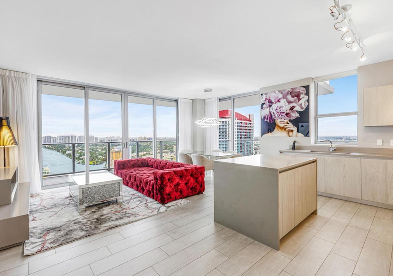 Hyde Beach House Three-Bedroom, Waterfront, Ocean And Intercostal View, Rooftop Pool, 5 Min Walk To Beach Hollywood Kültér fotó