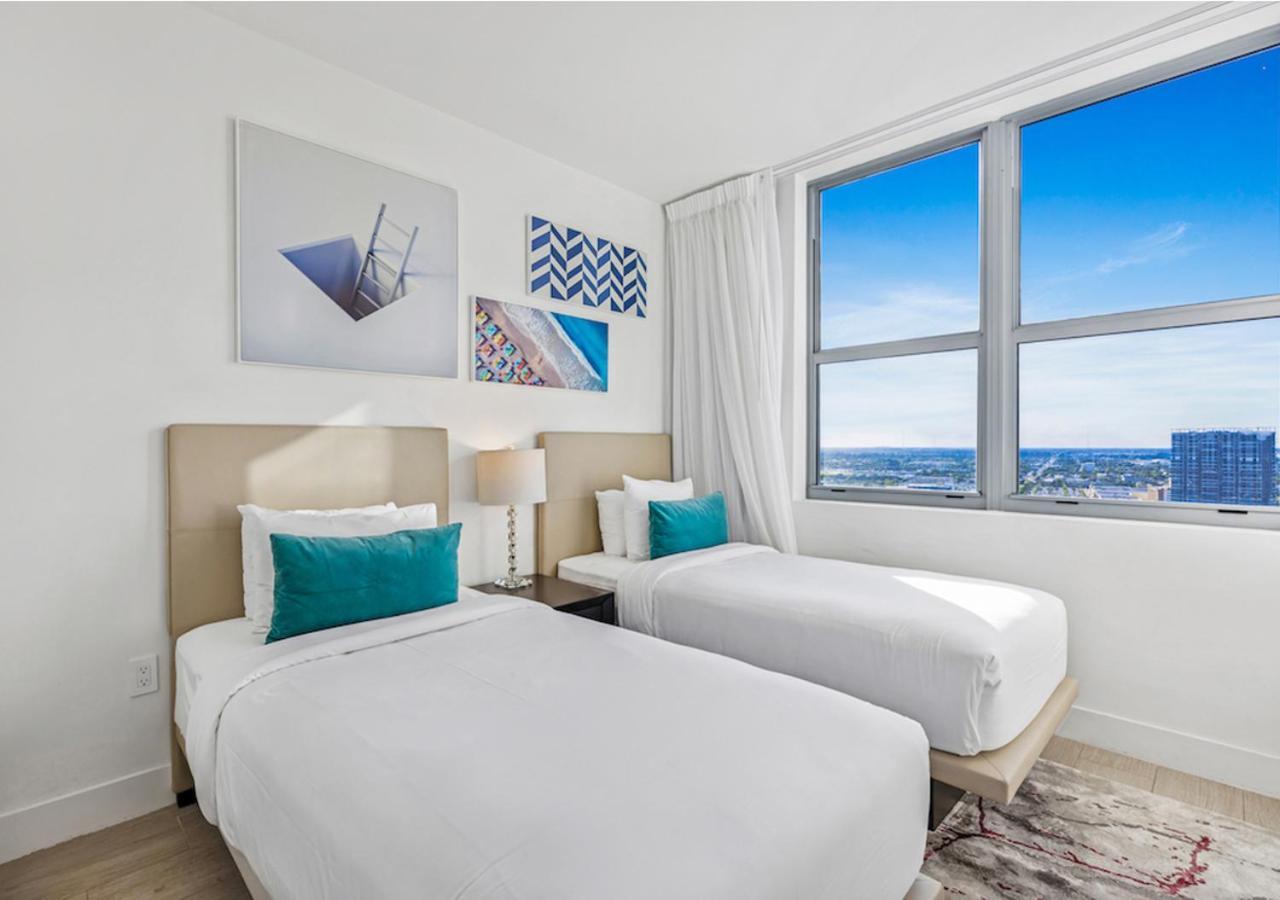 Hyde Beach House Three-Bedroom, Waterfront, Ocean And Intercostal View, Rooftop Pool, 5 Min Walk To Beach Hollywood Kültér fotó