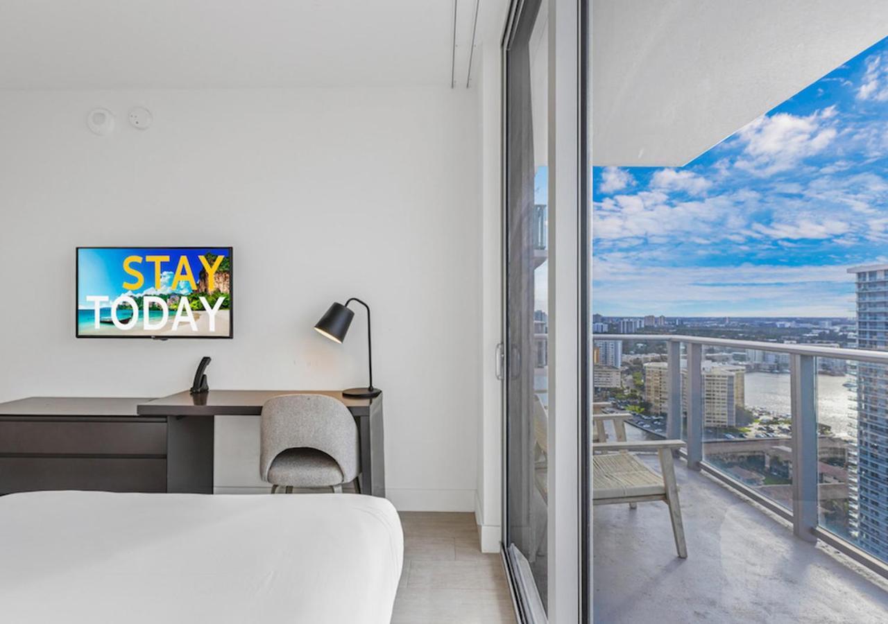 Hyde Beach House Three-Bedroom, Waterfront, Ocean And Intercostal View, Rooftop Pool, 5 Min Walk To Beach Hollywood Kültér fotó