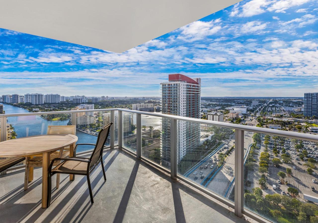 Hyde Beach House Three-Bedroom, Waterfront, Ocean And Intercostal View, Rooftop Pool, 5 Min Walk To Beach Hollywood Kültér fotó
